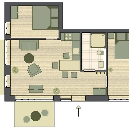 Ferienvillen Anna Duene Ferienvillen Anna Duene 3-01 Apartment Wangerooge