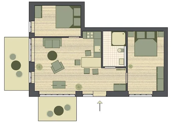 Ferienvillen Anna Duene Ferienvillen Anna Duene 3-01 Apartman Wangerooge